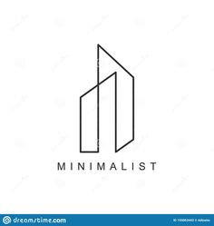 minimalist logo design in black and white with the letter m inside it, on a white background