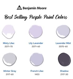 the best selling purple paint colors