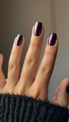 Fall in Love with These 15 Nail Colors for 2024! 46 Cdc Nail Colors, Burgundy Manicure Ideas, Complementary Nail Colors, Gel Nail Color Winter 2024, Nails To Go With Plum Dress, Nail Colors Winter 2024, Fall Nail Ideas 2024, 2024 Fall Nail Colors, December Nail Colors