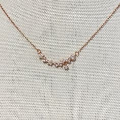 Cubic Cluster Flower Necklace, Sparkling Floral CZ Necklace for Bridesmaid, Wedding Gift, Jewelry for Bride, Wedding Necklace, Gift Item details ✰ Gold, Silver, Rose gold  ✰ Pendant measures 38CM+5CM ✰ Shiny silver/ rose gold  plated pendant  ✰ Strong and sturdy chain  ✰ 16-18inches chain length Delicate Silver Necklace For Bridal Shower, Silver Flower Necklace With Delicate Chain For Wedding, Rose Gold Necklaces With Adjustable Chain For Wedding, Rose Gold Necklace With Adjustable Chain For Wedding, Wedding Necklace With Adjustable Chain And Flower Pendant, Elegant Adjustable Flower Necklace For Wedding, Adjustable Flower Pendant Necklace For Wedding, Rose Gold Clavicle Chain Necklace For Wedding, Dainty Rose Gold Bridal Necklace For Anniversary