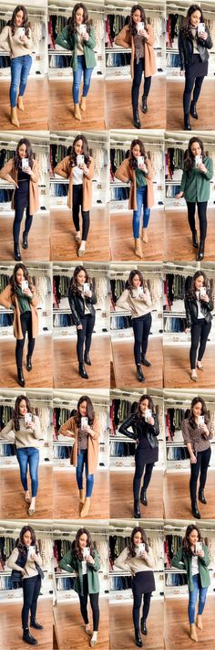 10 Items 20 Outfits | Petite Style | Pumps & Push Ups Navy Ponte Pants Outfit, Weekend Work Outfit, Casual Weekend Outfits For Women, Updating Wardrobe, Office Jeans, 20 Outfits, Petite Style, Outfits Petite, Business Casual Outfits For Work