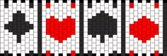 a cross stitch pattern with red and black flowers on it, as well as the words love