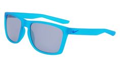 Nike FORTUNE FD1692 Sunglasses Matte Blue Lightning / Silver Fl Nike Vision, Nike Sunglasses, Blue Lightning, Burberry Eyewear, Nike Models, Ray Ban Eyeglasses, Versace Sunglasses, Designer Eyeglasses, Snowboards