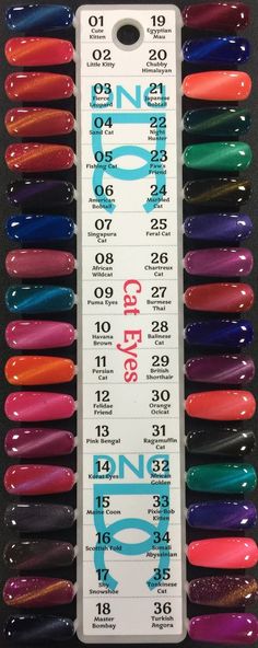 Manicure Colours, Magnet Nails, Dnd Cat, Balinese Cat, Cat Eye Nail, Magnetic Polish, Cat Eye Nails Polish, Pedicure Colors