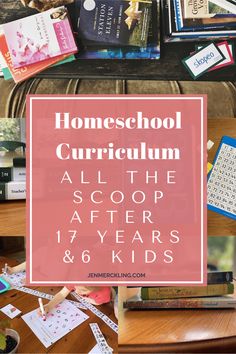 I love this thorough reference and curriculum guide for all subjects! Helpful insights from a mom of 6 and 17 year homeschool veteran! #Homeschool #HomeschoolCurriculum #Curriculum #Kindergarten #Elementary #MiddleSchool #HighSchool Highschool Homeschool Curriculum, Homeschool English Curriculum, No Curriculum Homeschool, Open And Go Homeschool Curriculum, All In One Homeschool Curriculum, Making Homeschool Fun, Homeschool Organization Ideas, Home School Curriculum, The Good And The Beautiful Curriculum