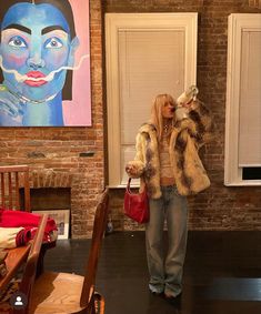 Indie Sleaze Winter, Shaggy Coat Outfit, Spain Outfit Ideas Winter, Justin Russo, Outfits Moodboard, Fur Jacket Outfit, Christmas Eve Outfit, Fur Coat Outfit, Cruel Intentions