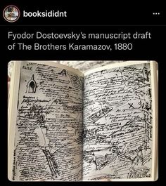 an open book with writing on it and the caption in russian is shown below