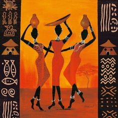 an image of three women in the desert with their hands on each other's hips