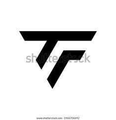 the letter t is made up of two intersecting lines, and has black letters on white background