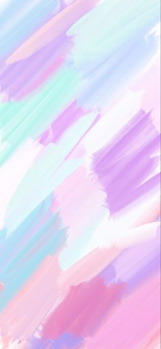 an abstract painted background with pastel colors