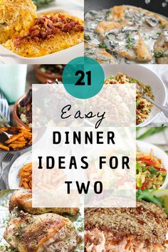 It doesn’t matter if it’s Valentine’s Day and you want to impress your significant other or a casual evening with your roommate, friend, or your loved one. These easy dinner ideas for two are guaranteed to help you out! Newlywed Meals Easy Dinners, Easy Dinners For Couples, Easy Dinner For Couples, Easy Dinner Recipes For Date Night, Easy Meals For Couples, New Wife Recipes, Dinners To Make For Boyfriend, Special Meals For Two, Easy Dinner Recipes For Couples