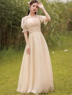 Size: XS, Style: Style C Garden Bridesmaid, Wedding Party Bridesmaid, Champagne Bridesmaid, Long Slip Dress, Long Sleeve Dress Formal, Maxi Bridesmaid Dresses, Fairy Fashion, Dresses Xxl, Tulle Wedding