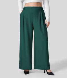 Forest Biome, Plus Size Wide Leg Pants, Plus Size Wide Leg, Orange Pants, Leg Work, Bleach Wash, Plus Size Pants, Trendy Fall, Side Pocket