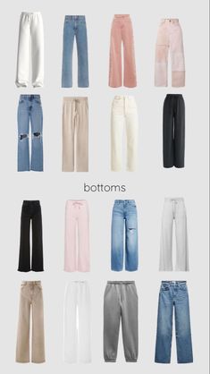 Casual Zara Outfits, Pants Inspo Aesthetic, Basic Pants Must Have, Pants You Need, Pants Must Have, Basic Jeans Must Have, Preppy Outfits With Pants, Preppy Jean Outfits, Zara Basic Outfit