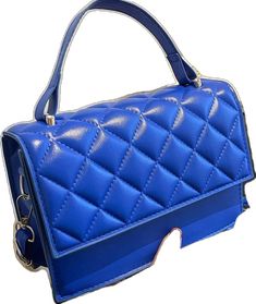 Blue Bags, Classic Style, Pu Leather, Color Blue, Satchel, Composition, Blue Color, Collage, Pins