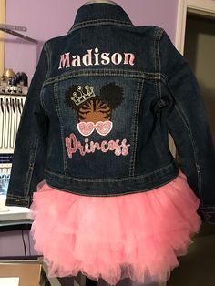 Embroidered denim jackets for kids Cute Denim Jacket With Pockets For Winter, Cute Denim Jacket For Fall, Cute Medium Wash Cotton Outerwear, Cute Winter Denim Jacket, Cute Pink Denim Jacket With Pockets, Cute Cotton Denim Jacket With Pockets, Cute Embroidered Long Sleeve Denim Jacket, Cute Fitted Embroidered Outerwear, Cute Fitted Denim Jacket With Pockets