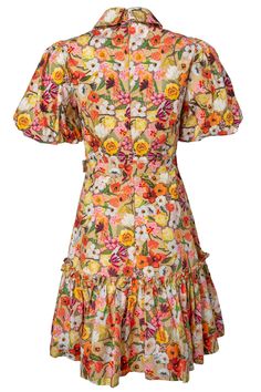 multicolor floral cotton short dress Summer Floral Patchwork Dress For Garden Party, Multicolor Mini Dress For Spring Garden Party, Spring Multicolor Mini Dress For Garden Party, Multicolor Fitted Floral Dress For Garden Party, Fitted Multicolor Floral Dress For Garden Party, Multicolor Knee-length Dress For Garden Party, Summer Mini Floral Print Dress, Multicolor Mini Length Floral Dress, Spring Multicolor Print Dress