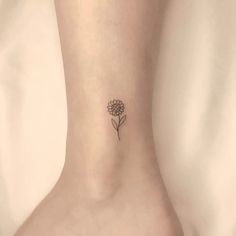 Minimalist Sunflower Tattoo Simple, Tiny Sunflower Tattoo Simple, Sunflower Small Tattoo, Sunflower Tattoo Ankle, Sunflower Tattoo Men, Sunflower Ankle Tattoo, Fineline Sunflower Tattoo, Dainty Sunflower Tattoo