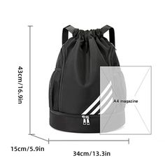 SPECIFICATIONSBrand Name: rilibeganOrigin: Mainland ChinaCN: HebeiMain Material: nylonLining Material: POLYESTERBackpacks Type: Internal FrameInterior: Interior Slot PocketExterior: Silt PocketDecoration: noneClosure Type: zipperItem Type: BackpacksPlace Of Origin: China (mainland)Carrying System: Physiological Curve BackStyle: CasualPattern Type: SolidChoice: yes Swimming Fitness, Basketball Backpack, Climbing Backpack, Swimming Gear, Basketball Bag, Camping Shoes, Mens Backpack Travel, Gym Backpack, Sport Basketball