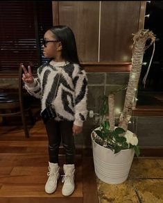 Thanksgiving Outfit Girl Kids Black, Toddler Winter Outfits Girl Black, Cute Little Kid Outfits Girl Black, Toddler Fashion Girl Black, Trendy Kids Outfits Daughters, Fly Kids Outfits, Kid Outfits Black Kids, Toddler Girl Fall Outfits Black Kids, Toddler Fall Outfits Girl Black