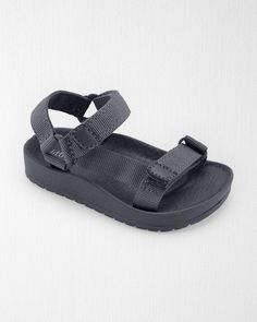 Toddler Charcoal Adventure Sandals | carters.com Adjustable Fit Open Toe Sandals For Vacation, Summer Sport Sandals Non-slip And Adjustable, Adjustable Sport Sandals For Vacation, Summer Adventure Sport Sandals With Open Toe, Adjustable Fit Sandals With Strap For Beach, Open Toe Sport Sandals For Summer Adventure, Adjustable Non-slip Open Toe Sport Sandals, Adjustable Open Toe Non-slip Sport Sandals, Casual Non-slip Sandals For Adventure