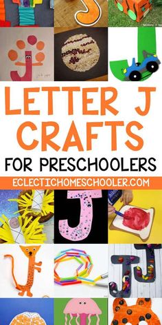 letter j crafts for preschoolers to make