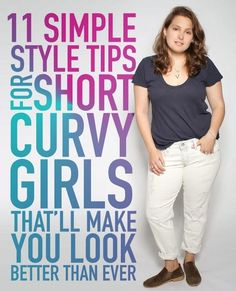 Curvy Petite Fashion Summer, Short Curvy, Curvy Body Types, Petite Curvy, Mode Tips, Look Jean, Estilo Hippy, Curvy Petite Fashion