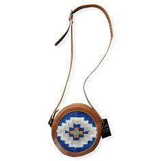 Dakota Saddle Canteen Crossbody Bag - Ranch Junkie Mercantile LLC Large Handbag, Large Handbags, Buffalo Leather, Aztec Pattern, Box Dimensions, Horse Hair, Top Grain Leather, Perfect Bag, Look Plus