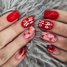 PRICES MAY VARY. 【Christmas Press on Nails Short】:Made with durable materials, our set of 24 short square fake nails with Christmas tree, Santa Claus, snowflakes, light strips, elk, Santa hat design,perfect for Christmas,new year,winter manicure decoration 【Easy to Use】:These full cover Christmas press on nails false nails for quick and hassle-free application. Artificial nail art tips with rich Xmas elements,No need for salon visits, save time and money while enjoying salon-quality nails at home 【Long-Lasting Wear】:Our Christmas nails press ons,stick on nails are designed to stay put and withstand daily activities. Whether attending parties or going about your day,or the whole winter these nails will stay stylish and secure 【Christmas Nail Decoration】:Ideal for women looking to add a touc Christmas Masquerade, Red Coffin, Christmas Press On Nails, Xmas Design, Acrylic Nail Set, Nagel Tips, White Nail Art, Coffin Shape, White Nail