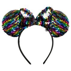 Adjustable Multicolor Headband For Party, Multicolor Headband For Party, Multicolor Hair Accessories For Carnival Party, Multicolor Headband Hair Accessories For Carnival, Novelty Party Hair Accessories With Animal Ears, Fun Multicolor Party Hair Accessories, Novelty Party Hair Accessories With Ears, Party Headband With Ears, Party Multicolor Hair Accessories With Matching Headband