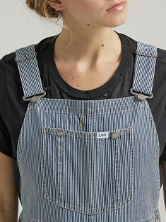 Stitched with love by our Lee® team, these Bib Overalls are crafted for comfort, always fitting your body just right. With their plethora of pockets, adjustable straps, and regular fit, this Lee Icon is made to be versatile enough to weather any weather with the right layering. Plus, they're built with a soft and stretchy cotton blend that gives you that worn-in feeling from the very first wear. Stripped Overall, Serve Board, Simon Phillips, Overalls Fashion, Modern Hippie, Black Tank Dress, Black Aviators, Judas Priest, Vintage Vest