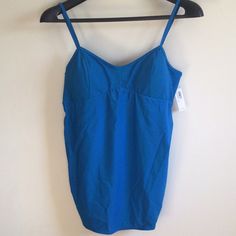 Nwt Old Navy Maternity/Pregnancy Xl Swimsuit/Swimwear/Tankini Top, Back Clasp, Side Belly Ruching/Pleats, Built-In Shelf Bra, Padded Cups, Adjustable Spaghetti Straps, Royal Blue Summer Camisole Tankini With Built-in Bra, Stretch Tankini With Built-in Bra For Swimming, Blue Stretch Swimwear With Built-in Cups, Fitted Cami Swimwear With Built-in Bra, Sleeveless Tankini With Built-in Bra For Swimming, Blue Swim Dress With Built-in Bra For Summer, Blue Swim Dress With Built-in Bra For Beach, Beachwear Tops With Spaghetti Straps And Built-in Bra, Camisole Swimwear With Built-in Bra For Vacation