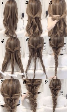 Hair Stylies, Hair Up Styles, Hoco Hair Ideas, Hairdo For Long Hair, Hoco Hair, Hairstyles Haircuts