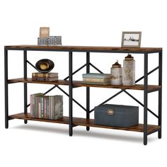 Media Units & TV Stands Industrial Sofa Table, Extra Long Console Table, Sofa Table With Storage, Sofa Console Table, Table Behind Couch, Long Sofa Table, Industrial Sofa, Long Console, Long Console Table