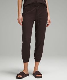 Soft Jersey Classic-Fit Mid-Rise Jogger | Women's Joggers | lululemon Lululemon Relaxed Fit Activewear With Pockets, Lululemon Bottoms With Side Pockets For Everyday, Lululemon Everyday Bottoms With Side Pockets, Casual Lululemon Bottoms With Functional Pockets, Casual Lululemon Bottoms With Pockets, Lululemon Casual Bottoms With Functional Pockets, Lululemon Casual Bottoms With Pockets, Versatile Everyday Lululemon Bottoms, Lululemon Casual Activewear With Pockets