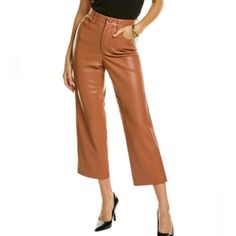 Blank Nyc The Baxter Ribcage Straight Leg Faux Leather Pants Nwt Size: 27 Msrp $118 Front Snap Closure Front Slant Pockets 60% Polyurethane, 40% Polyester Soft Faux Leather Straight Leg Cognac Brown Measurements (Approximate) Waist: 14" Hip: 18" Front Rise: 12" Inseam: 27" Leg Opening: 8.5" Questions? Leave A Comment Below! Trendy Brown Leather Pants For Spring, Trendy Faux Leather Pants, Trendy Faux Leather Bottoms For Workwear, Brown Faux Leather Bottoms For Spring, Spring Wide Leg Faux Leather Bottoms, Spring Faux Leather Wide Leg Bottoms, High Waist Faux Leather Pants For Spring, Spring Brown Pants For Night Out, Trendy Faux Leather Pants For Spring