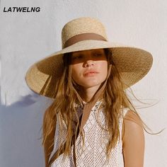 SPECIFICATIONSstyle 9: luxury sun hatstyle 8: wide brim bucket hatstyle 7: hats for women luxury designer brandstyle 6: sunshade hatstyle 5: beach accessories for womenstyle 2: dropshippingstyle 11: summer accessorystyle 10: church hatsstyle 1: uv protection hat womenStyle: CasualPattern Type: SolidOrigin: Mainland ChinaMaterial: StrawItem Type: Sun HatsGender: WOMENFeature: Sun protectionDepartment Name: AdultCN: ZhejiangBrand Name: LatwelngApplicable Season: Spring and SummerApplicable Scene: BeachAdult Head Size: 57cm Raffia Sun Hat, Womens Beach Hat, Straw Boater Hat, Straw Boater, Straw Fedora Hat, Beach Hats, Tie For Women, Lack Of Color, Boho Hat