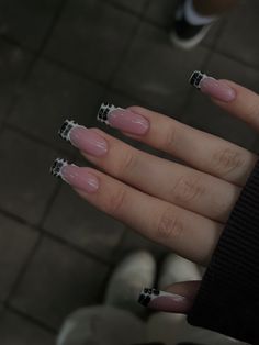 Business Nails, Basic Nails, Pretty Gel Nails, Nail Jewelry, Heart Nails, Dream Nails, Pretty Acrylic Nails, Long Acrylic Nails