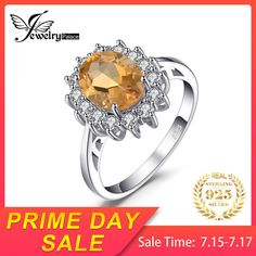 Princess Diana Citrine Halo Ring  Price: 30.00 & FREE Shipping  #dreamcatchersph  #nativeamericanartist#bohochild  #gypsystyle  #SpiritualWarfare  #meditationworkshop Citrine Halo Ring, Native American Artists, Halo Ring, Halo Rings, Princess Diana