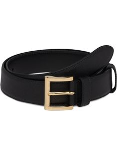 Designer Business Belts With Gold-tone Hardware, Designer Belts With Gold-tone Hardware For Business, Leather Belts With Gold-tone Rectangular Buckle, Luxury Black Belt Buckles With Gold-tone Hardware, Classic Evening Belts With Gold-tone Hardware, Designer Belts With Buckle Closure For Business, Black Leather Belt Buckles With Gold-tone Hardware, Black Belt Buckles With Gold-tone Hardware For Business, Black Belt Buckles With Gold-tone Hardware For Work