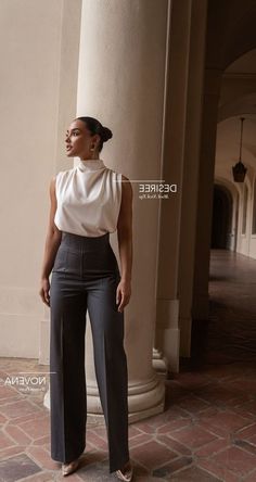 Old Money Outfits Black Women, Classy Office Outfits Women, Olivia Pope Outfits, Corporate Baddie Outfits, Outfits For Short Women, Corporate Girl, Spring Moodboard, Outfits For Petite, Office Attire Women