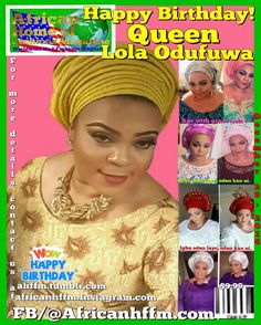 a magazine cover with an image of a woman wearing a turban and smiling