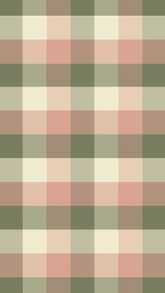 an image of a plaid pattern in shades of green and pink