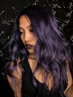 Ash Green Hair Color, Hair Schedule, Dark Purple Hair, Not To, Dramatic Hair, Spring Hair Color, Different Hair Colors, Different Hair