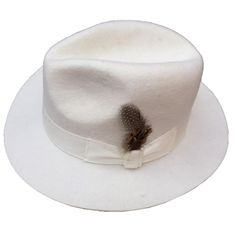 This unisex fedora hat will do the trick in adding a fun element to your look when paired with your casual or party wear. Explore a great American style wearing this exceptional solid pattern hat. The solid pattern and wool material of this hat make you fall in love with the product for its style and comfort. This is a product worth buying.

Specifications
Item Type: Fedoras
Material: Wool
Gender: Unisex
Style: Formal
Pattern Type: Solid
Department Name: Adult
 Shipping

THIS PRODUCT SHIPS FROM White Fedora With Curved Brim, White Felt Hat With Short Brim, Classic White Hat Bands For Winter, White Winter Fedora, White Fedora Hat For Winter, Classic White Felt Hat With Short Brim, Winter White Wide Brim Fedora, White Fedora For Winter, White Fur Felt Winter Hat