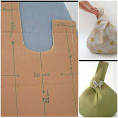 the sewing pattern for this purse is easy to sew