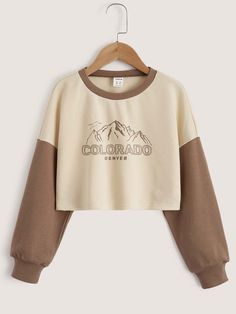 Cute Shein Sweatshirts, Cute Winter Outfits For Kids 10-12, Hoodies Shein￼, Shein Kids Girls Outfits, Sweater Outfits Korean, Cute Clothes For Kids 11-12. No Crop Tops, Cropped Sweater Outfit, Preppy Tops