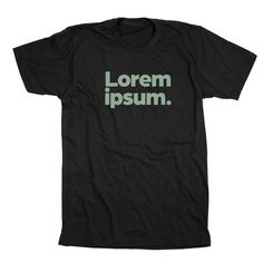 Lorem Ipsum | Apparel for Graphic Designers | The Social Dept. Army Knife, Swiss Army Knife, Swiss Army, Graphic Designers, Tee Shirt, The Social, Outfit Inspirations, Size Chart, Tee Shirts