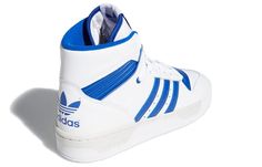 Adidas Originals Rivalry EF6408 Blue Adidas High-top Sneakers, Blue Adidas Logo High-top Sneakers, Adidas High Tops, Adidas High, White Camo, Shoes White, Skate Shoes, Stella Mccartney, Adidas Originals