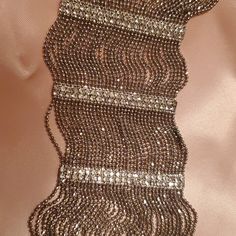 Silver Mesh Bracelet With Rhinestones Has An Extra 2" Chain To Expand For Bigger Wrists. Absolutely Gorgeous. Never Worn. Mesh Bracelet, Womens Jewelry Bracelets, Jewelry Bracelets, Women Jewelry, Mesh, Bracelet, Chain, Silver, Women Shopping